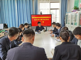 臨夏州凱潤(rùn)農(nóng)牧投資發(fā)展集團(tuán)有限公司黨史學(xué)習(xí)教育讀書班開班